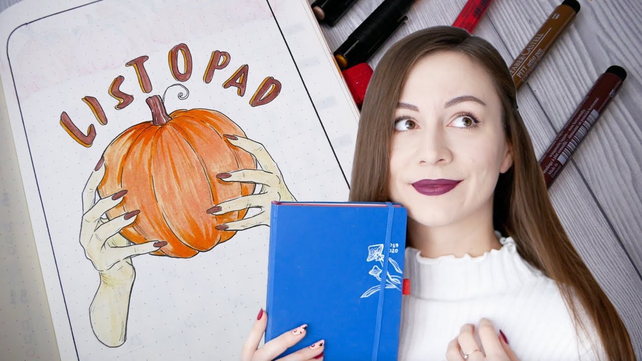 ZAPLANUJ ZE MNĄ LISTOPAD w Bullet Journal 2020