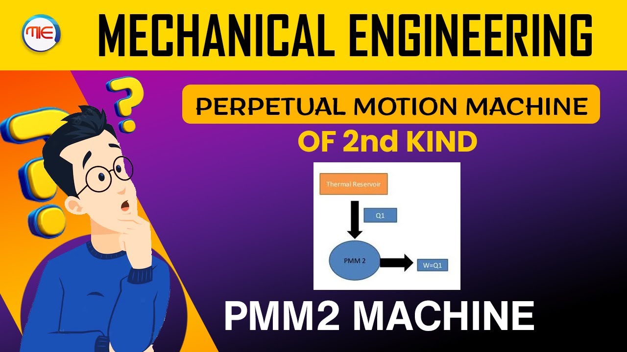 Mechanical Engineering | PMM2 Machine | Perpetual Motion Machine of Second Kind | Thermodynamics-MIE