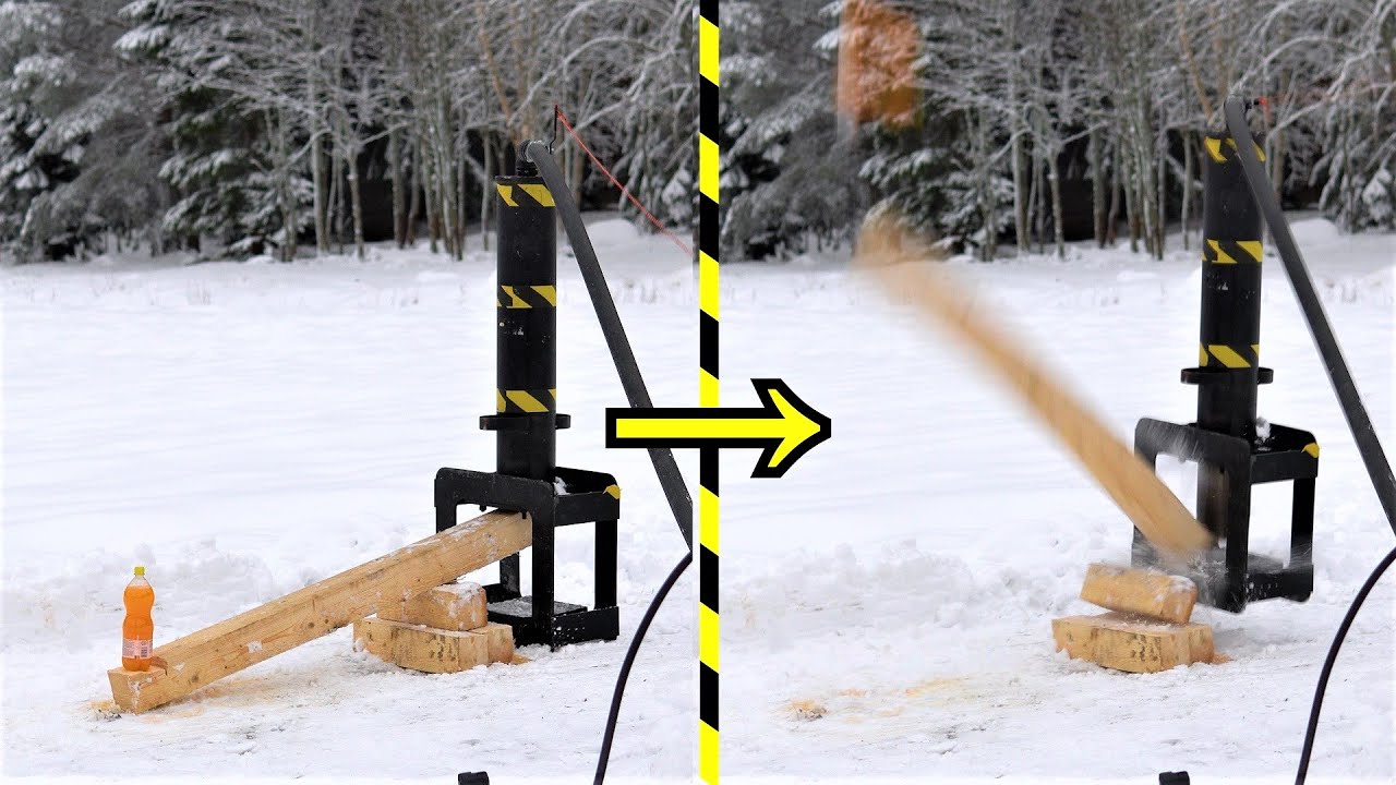 Pneumatic Hammer Powered Catapult!