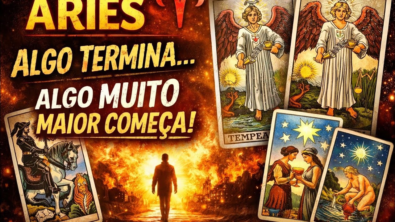 Áries, o universo está te empurrando para um novo destino | Você está pronto?