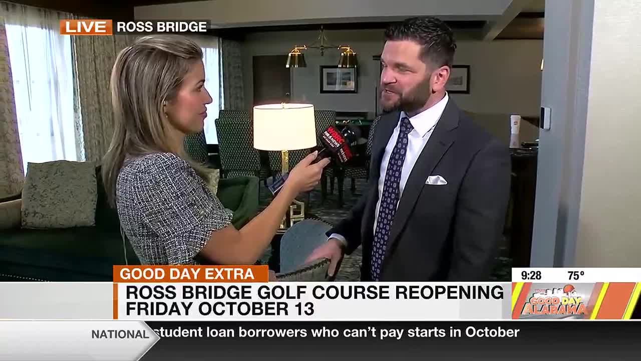 Renaissance Birmingham Ross Bridge Golf Resort & Spa changes with golf course reopening soon