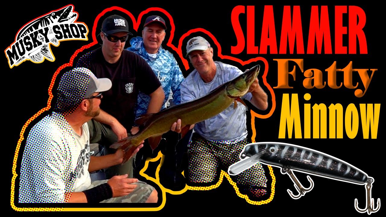 Slammer Fatty Minnow Musky Fishing Crankbait