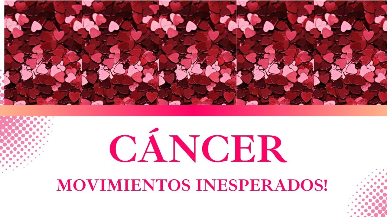 Cáncer ♋ Especial amor ❤️ Muy fuerte! Esto cambia todo! 💣💥