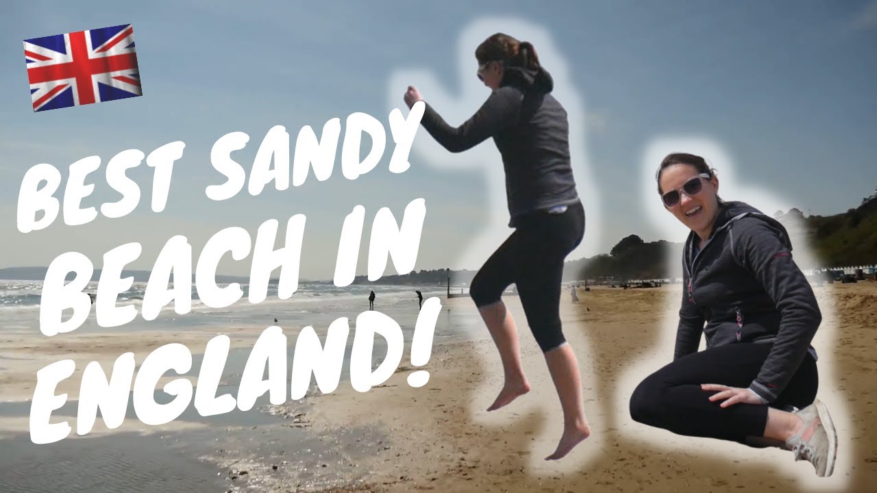 AMERICAN Reacts to England BEACH! // Come to Bournemouth with Me!