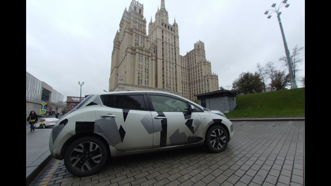 Расход NISSAN LEAF на зимних колесах 215/55/17