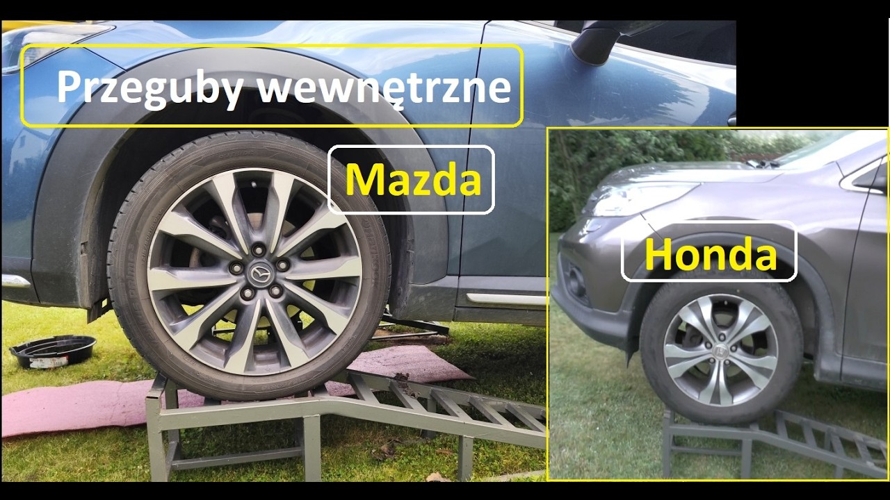 Luz w przegubach wewnętrznych | Mazda vs. Honda | Gdzie jakość Hondy? | Wżery | Inner CV joint