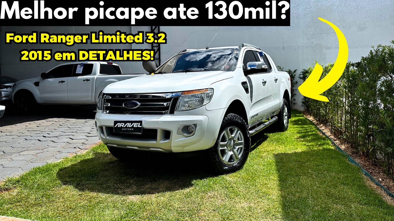 FORD RANGER LIMITED 3.2 2015 EM DETALHES! AINDA VALE A PENA²²