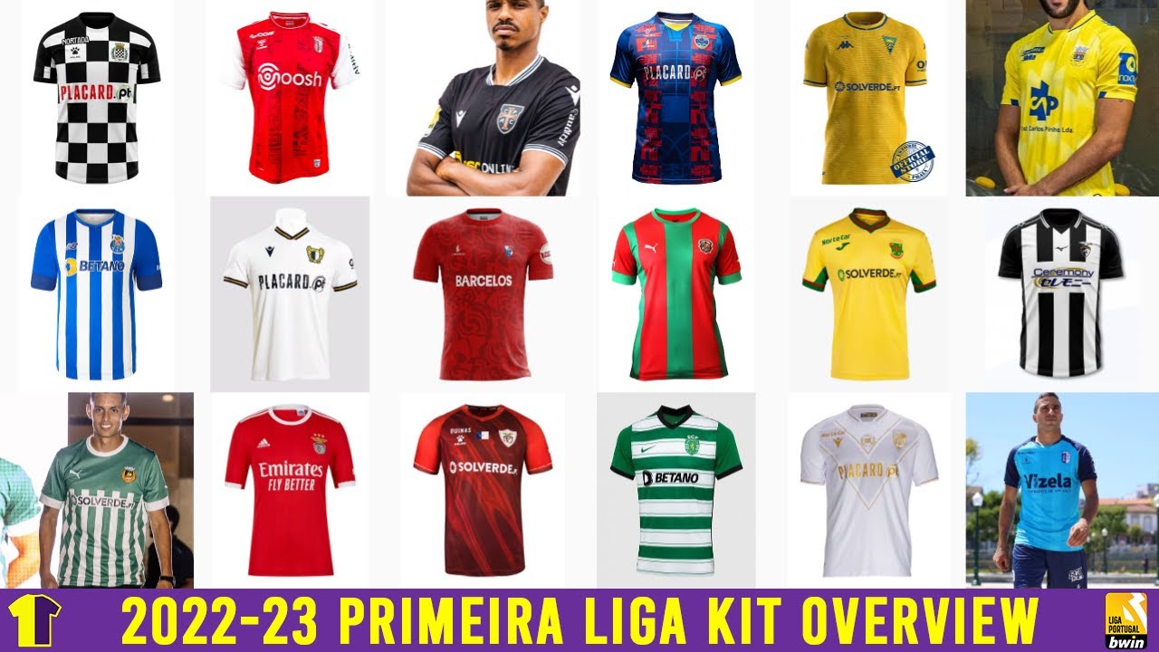 2022-23 Primeira Liga Kit Overview