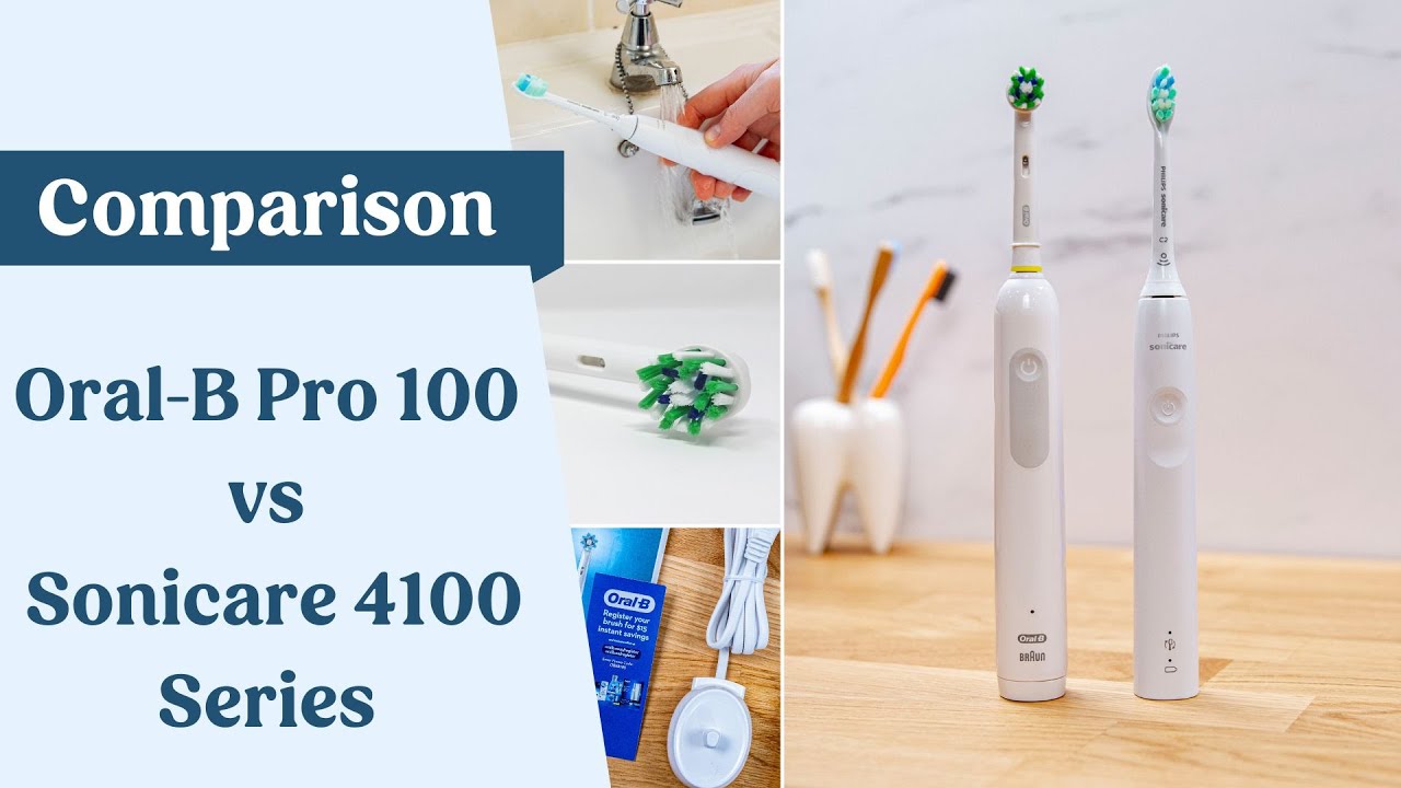 Philips Sonicare 4100 Series vs Oral-B Pro 1000