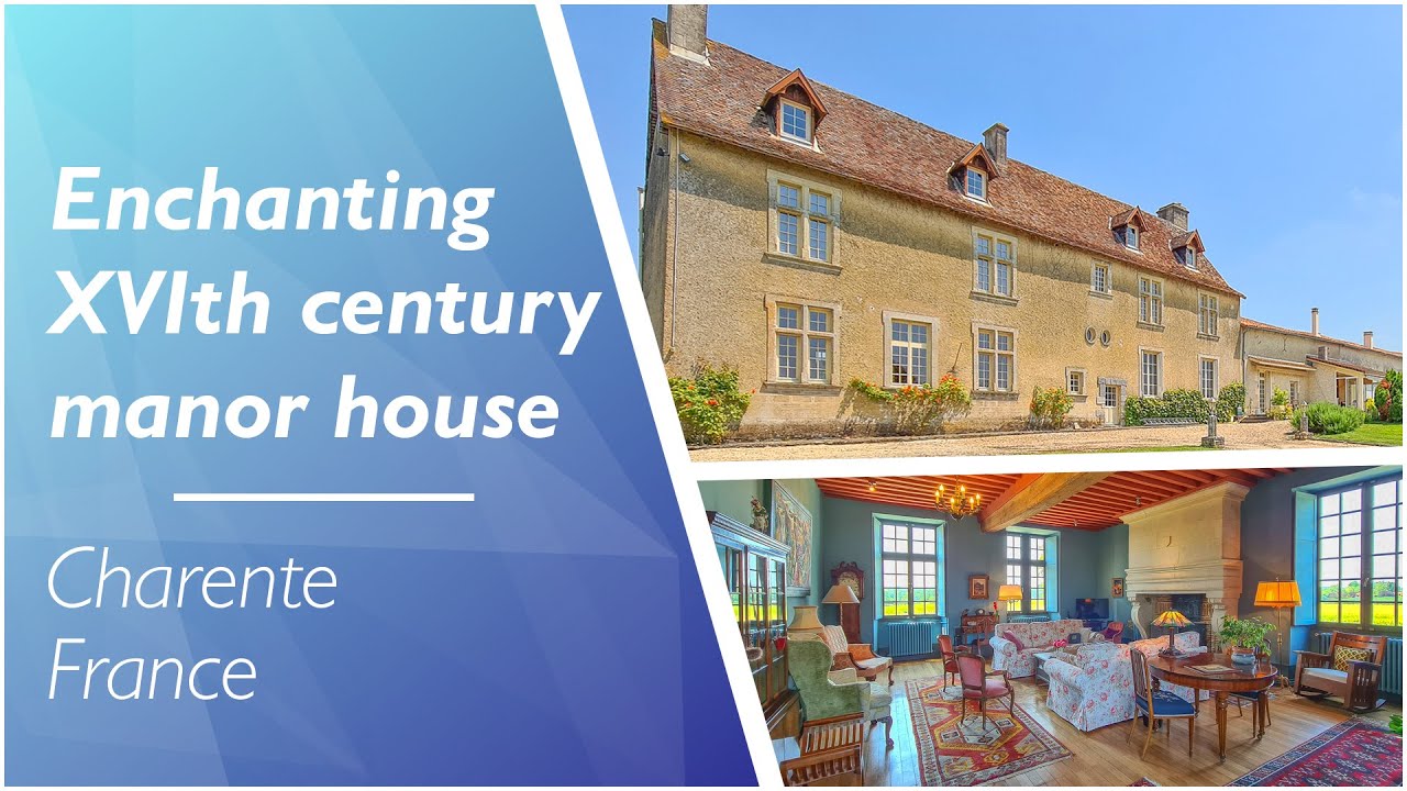 Enchanting 16th-Century château for sale in Charente with equestrian facilities - Ref: 112062SE16
