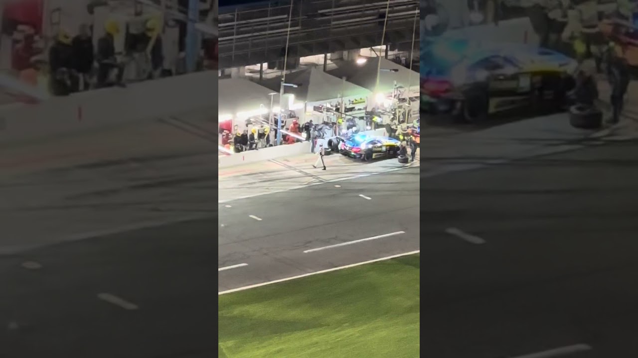 2026 Roar before WeatherTech night practice view from spotters stand!