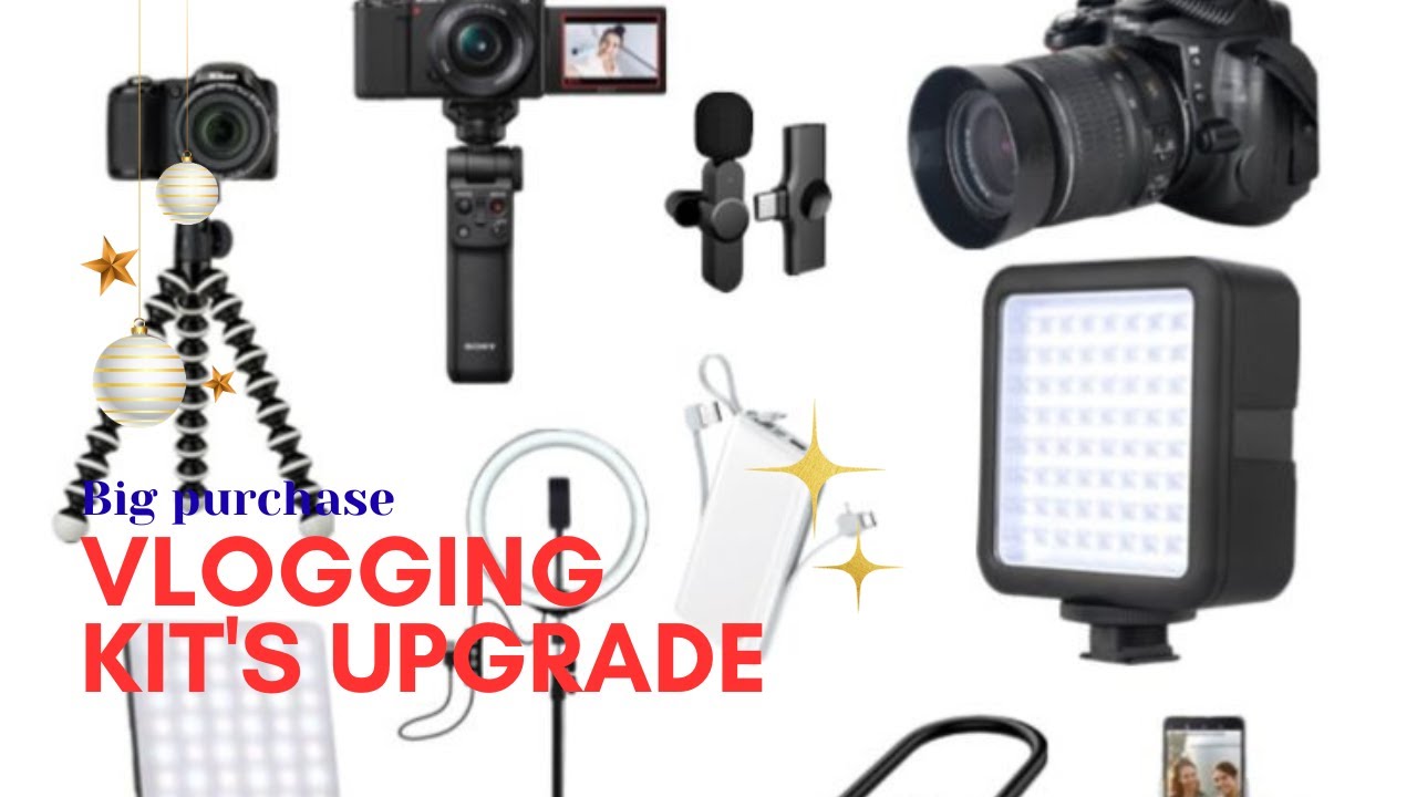 vlogging kits upgrade //vlogmas day 3,4,5,😛