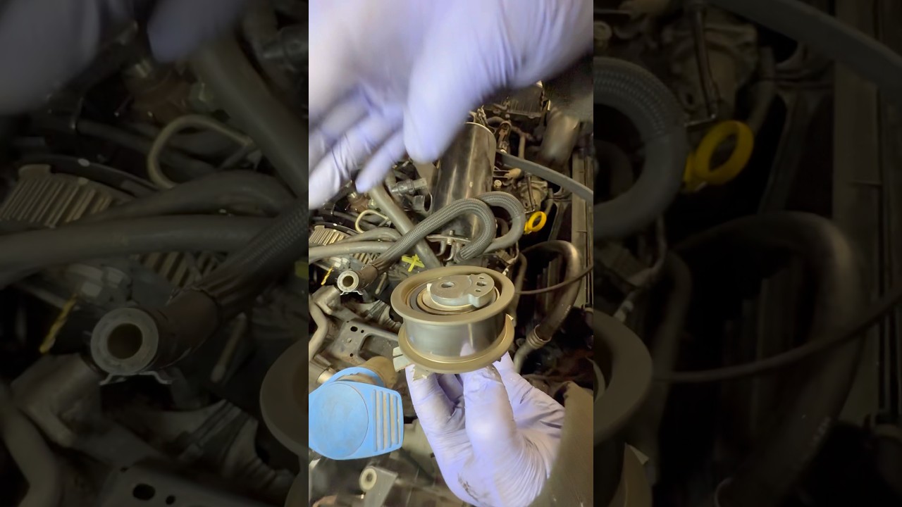 Nareszcie wiadomo co szumiało 🤣 rolka napinacza rozrządu 😁 VW