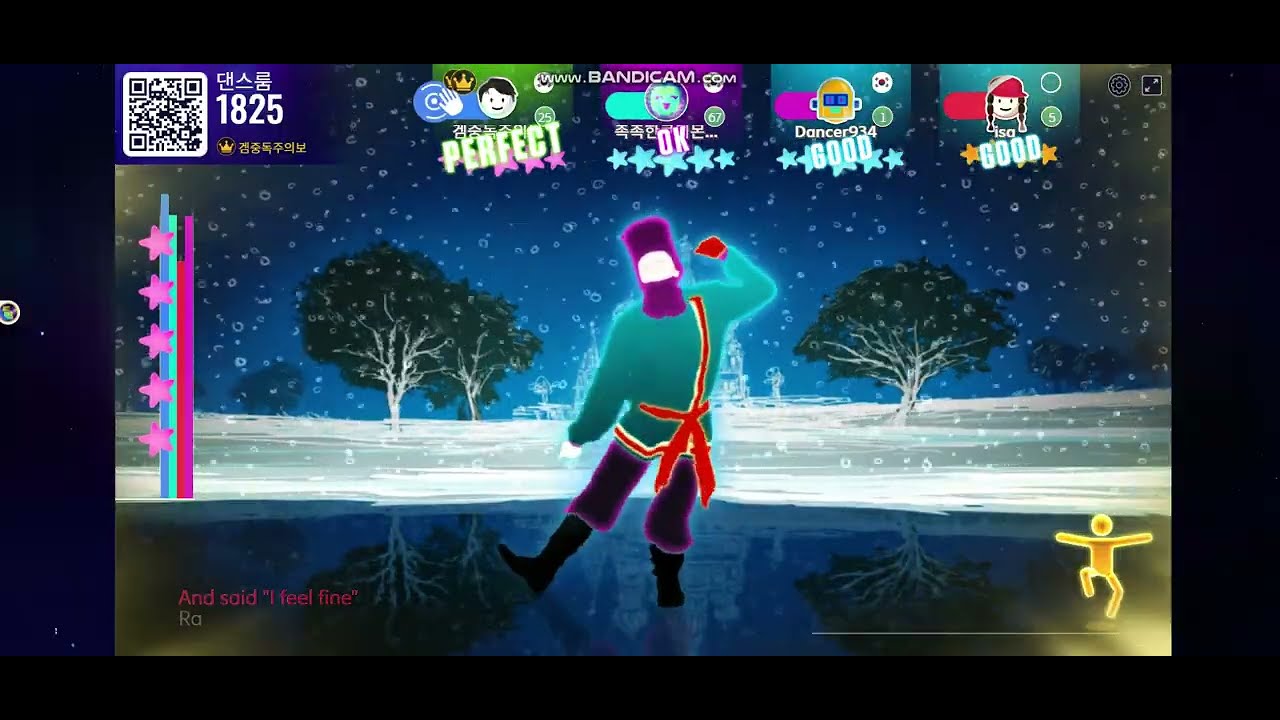 저스트댄스 ( just dance) 해보기