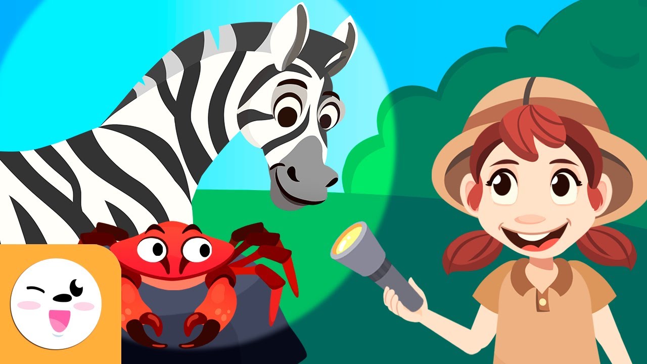 Gli animali per bambini - Vocabolario sugli animali selvatici, della fattoria e acquatici
