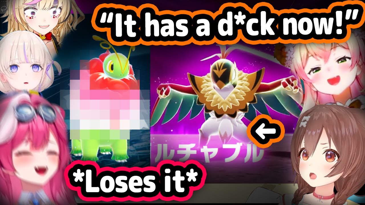 Hologirls' Reactions To New Mega Evolutions【Hololive】