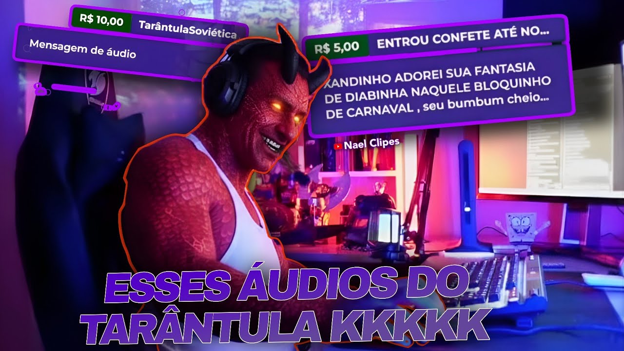 Os DONATES mais DiAbóLiCoS da LIVE do XANDÃO 😈 #2 | Nael Clipes