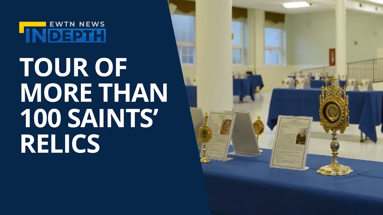 Tour Across the US of More Than 100 Saints’ Relics | EWTN News In Depth April 22, 2022