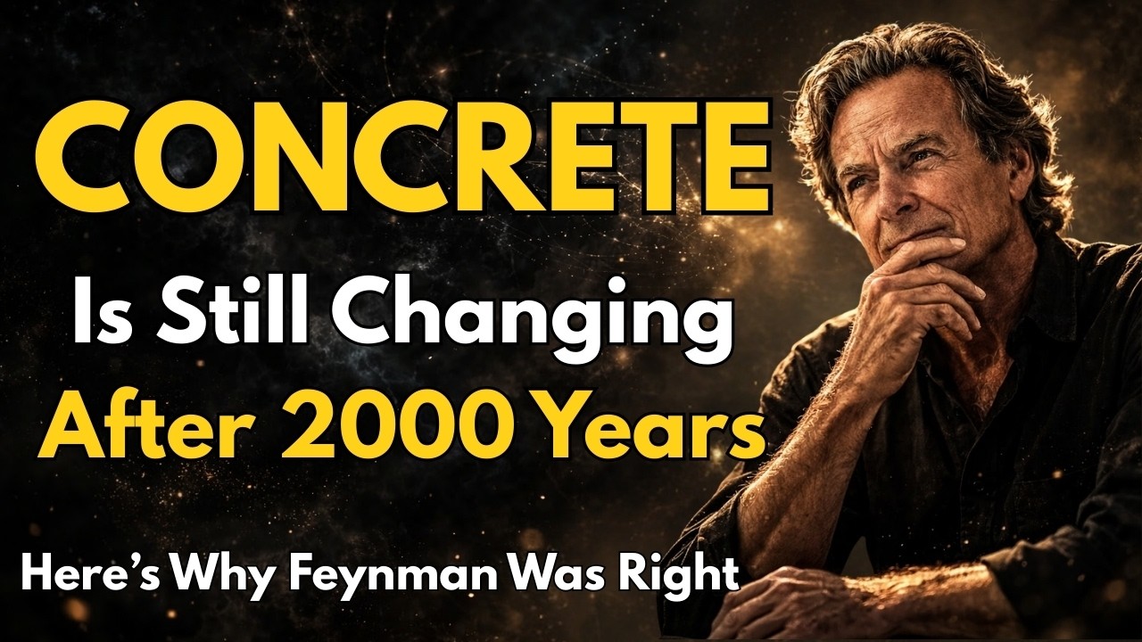Concrete Is Still Changing After 2000 Years — Here’s Why Feynman Was Right