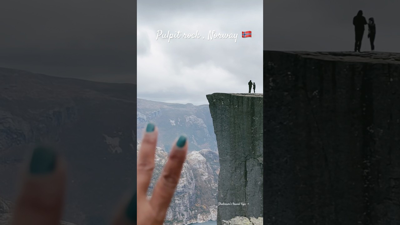 Pulpit rock Norway #song #lyrics #music #newmusic #spotify #travel #pulpitrock #preikestolen #norway