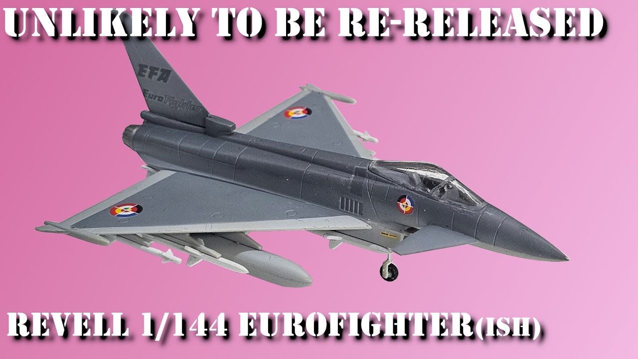 «Еврофайтер, которого не стало» — модель Eurofighter JF90 от Revell в масштабе 1/144. Вполне дост...