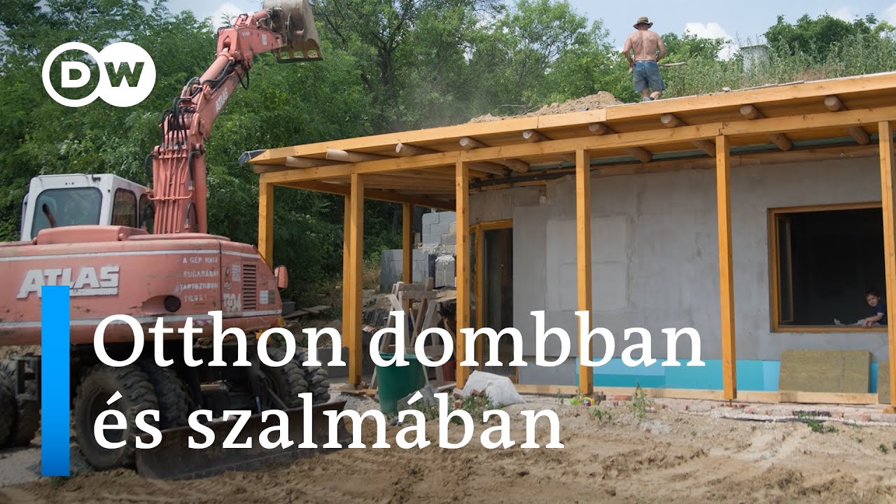 Dombház és szalmabálaház I Környezettudatos otthonok meglepően alacsony rezsiköltségekkel