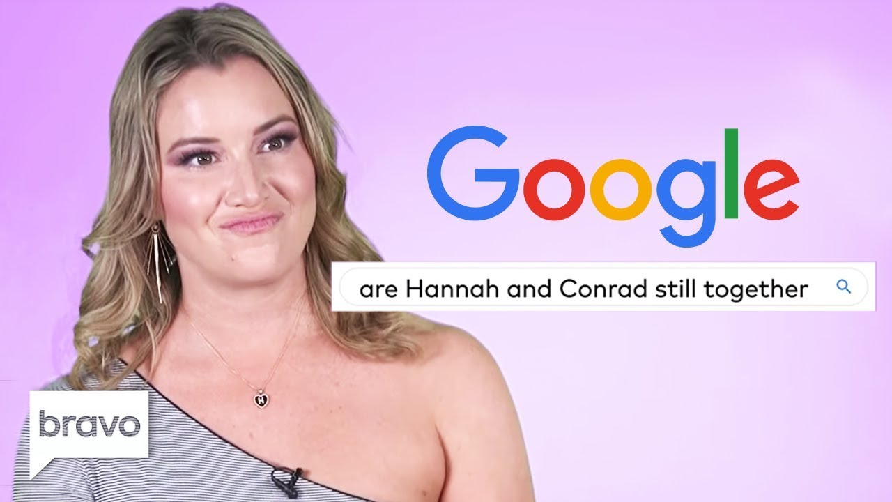 Hannah Ferrier Reacts To Fans' Strangest Google Searches About Her | The Daily Dish | Bravo