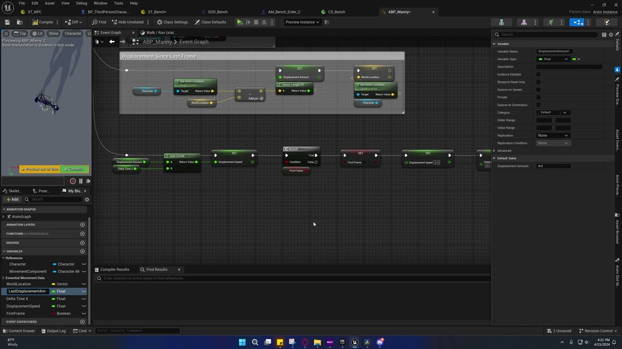 UE5.3 - Smart Object Gameplay Interactions: Stride Warping Setup