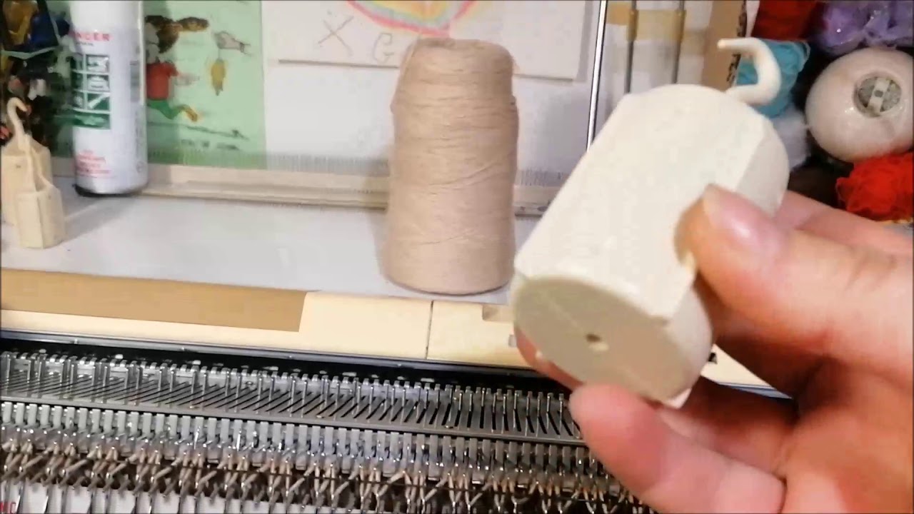Maglia a macchina: realizzazione modello. Il davanti parte 1