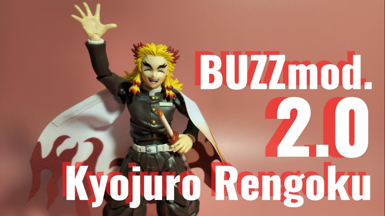 Отличное обновление | Распаковываем и обсуждаем BUZZmod Kyojuro Rengoku 2.0 (Demon Slayer)