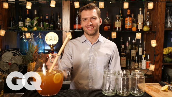 How to Make a Boozy Arnold Palmer with GQ and The Clover Club's Tom Macy
