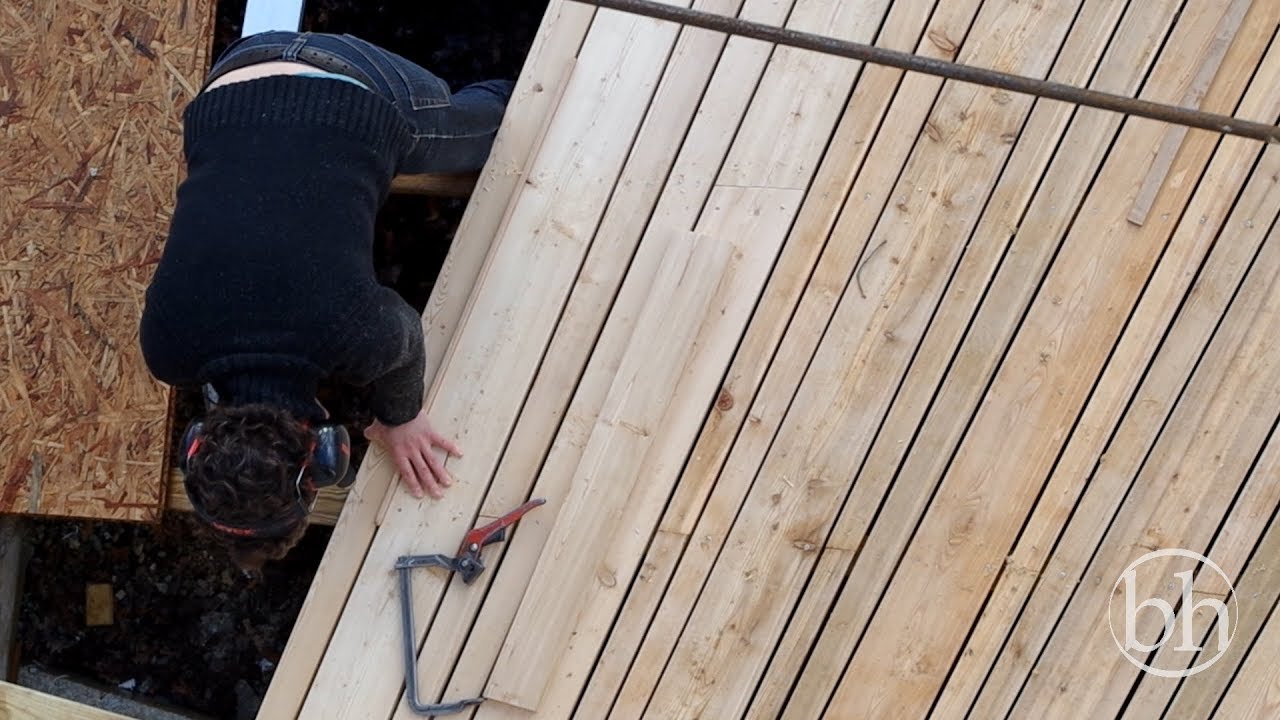 une terrasse en bois de mélèze 1