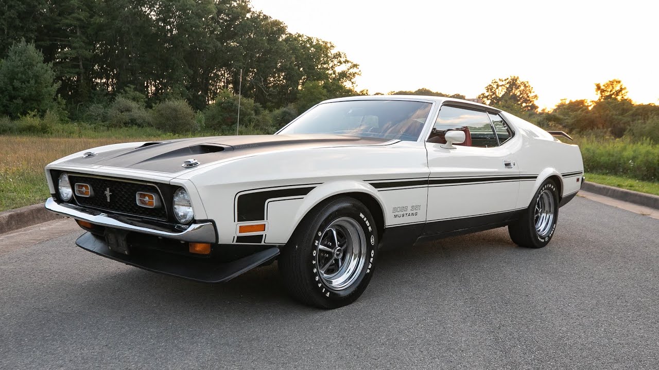 1971 Boss 351 Numbers Matching All Original Survivor!