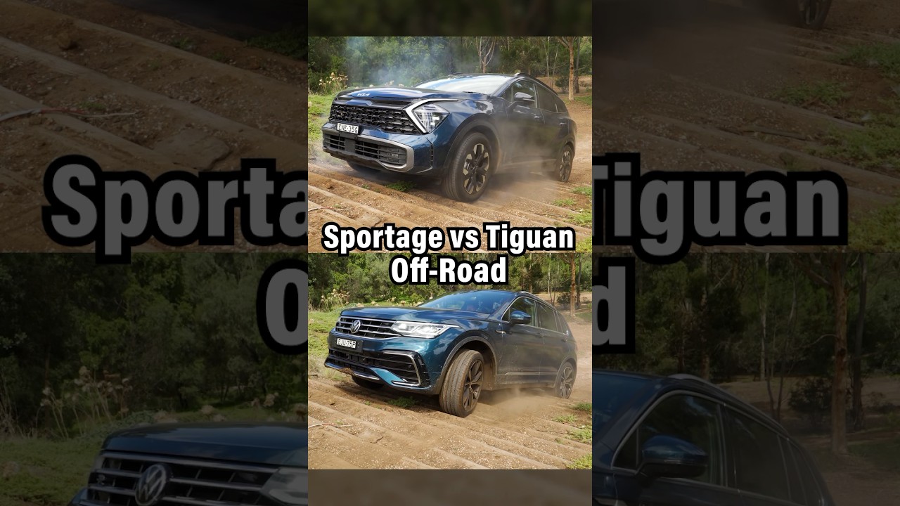 Tiguan v Sportage off-road ⛰️
