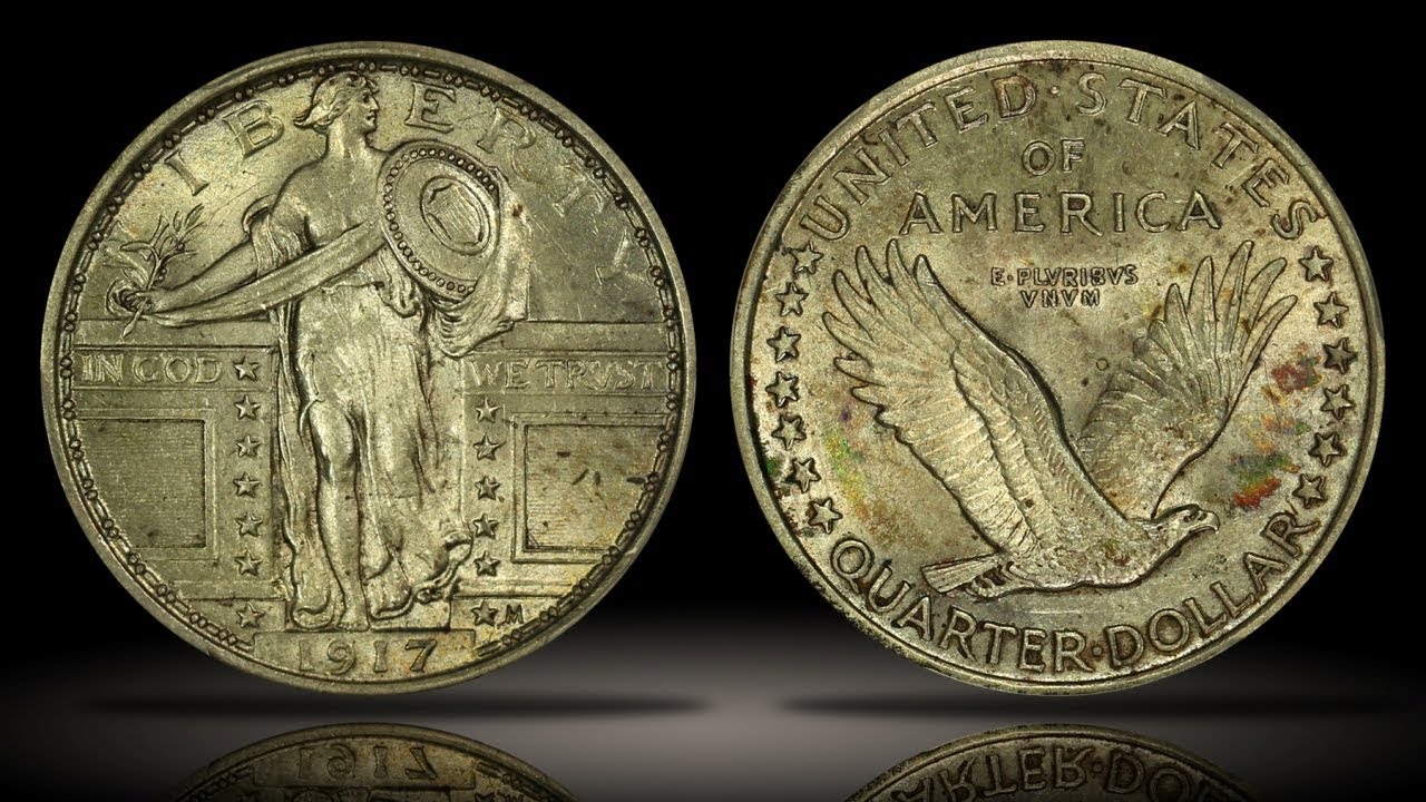 1917 Type One Standing Liberty Quarter Dollar PCGS MS64FH Great Type Coin with Full Head Designation