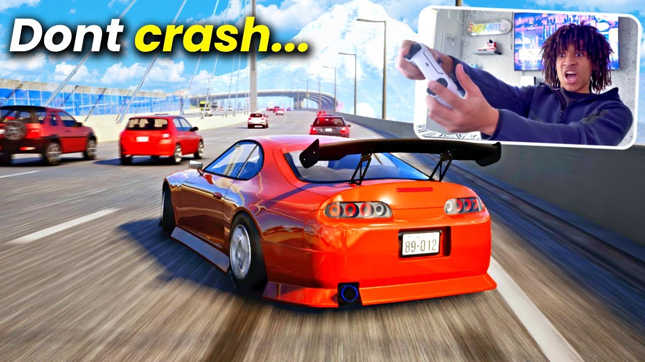 CarX Street, but every crash my car randomizes...