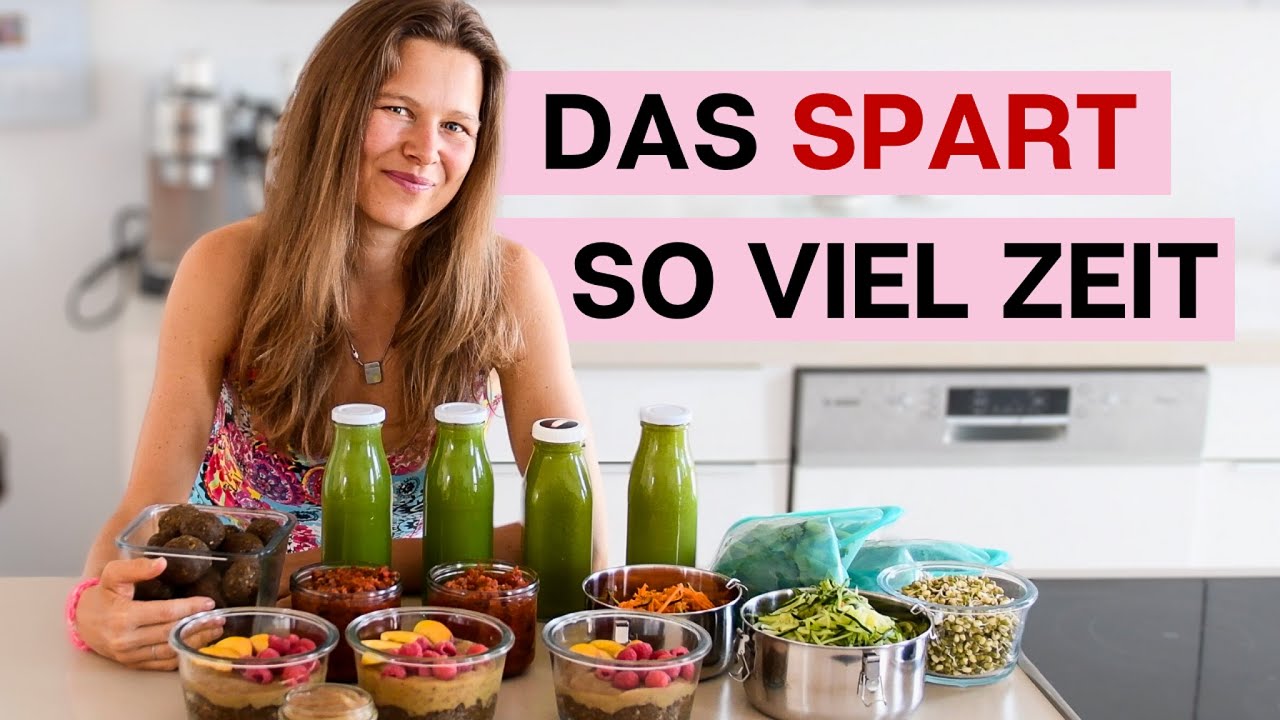 10 Gerichte in unter 60 Minuten (Meal Prep mit mir)