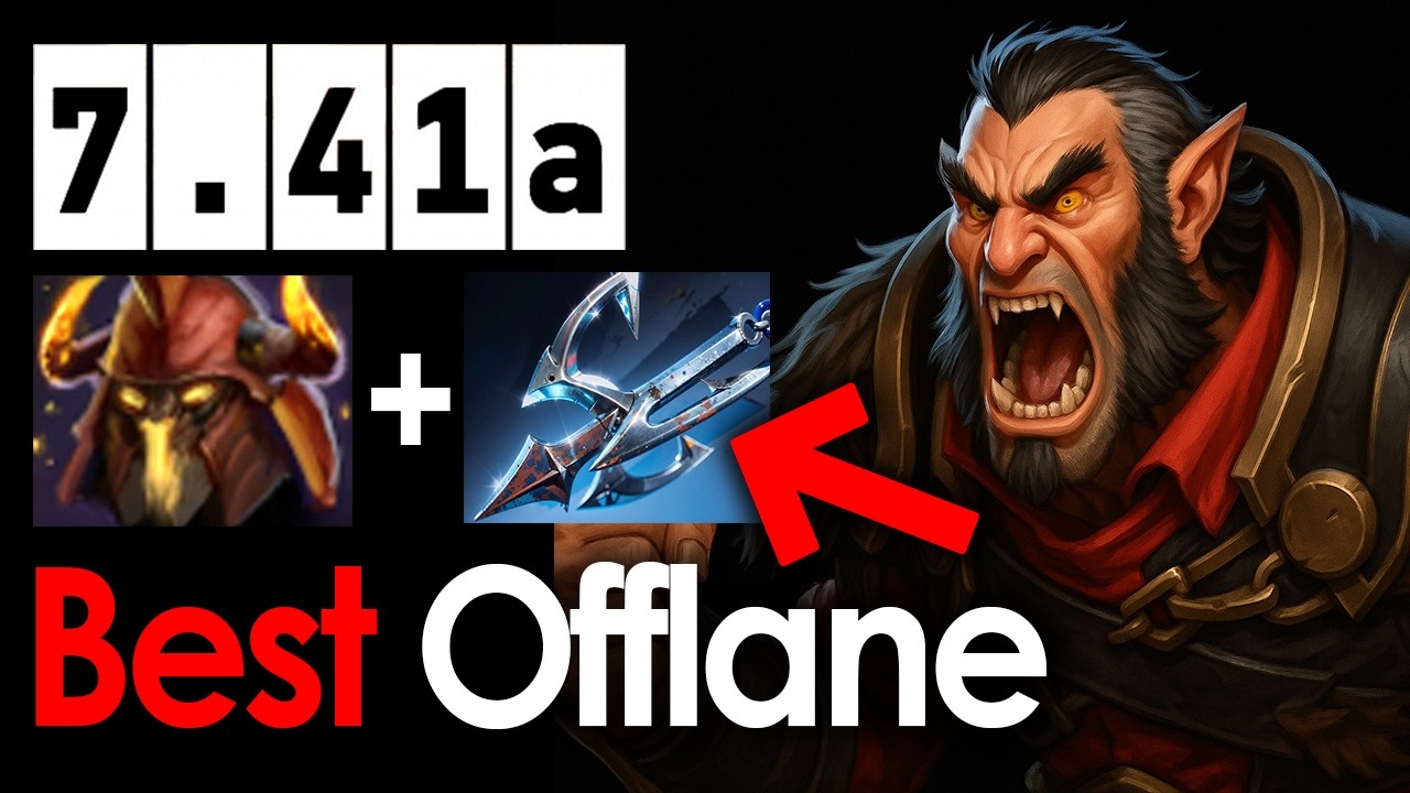LYCAN OFFLANE NEW META 7.41a  Helm of the Overlord + Harpoon BUILD | Immortal