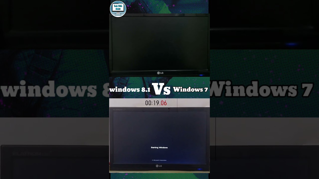 speed test windows 7 vs windows 8.1