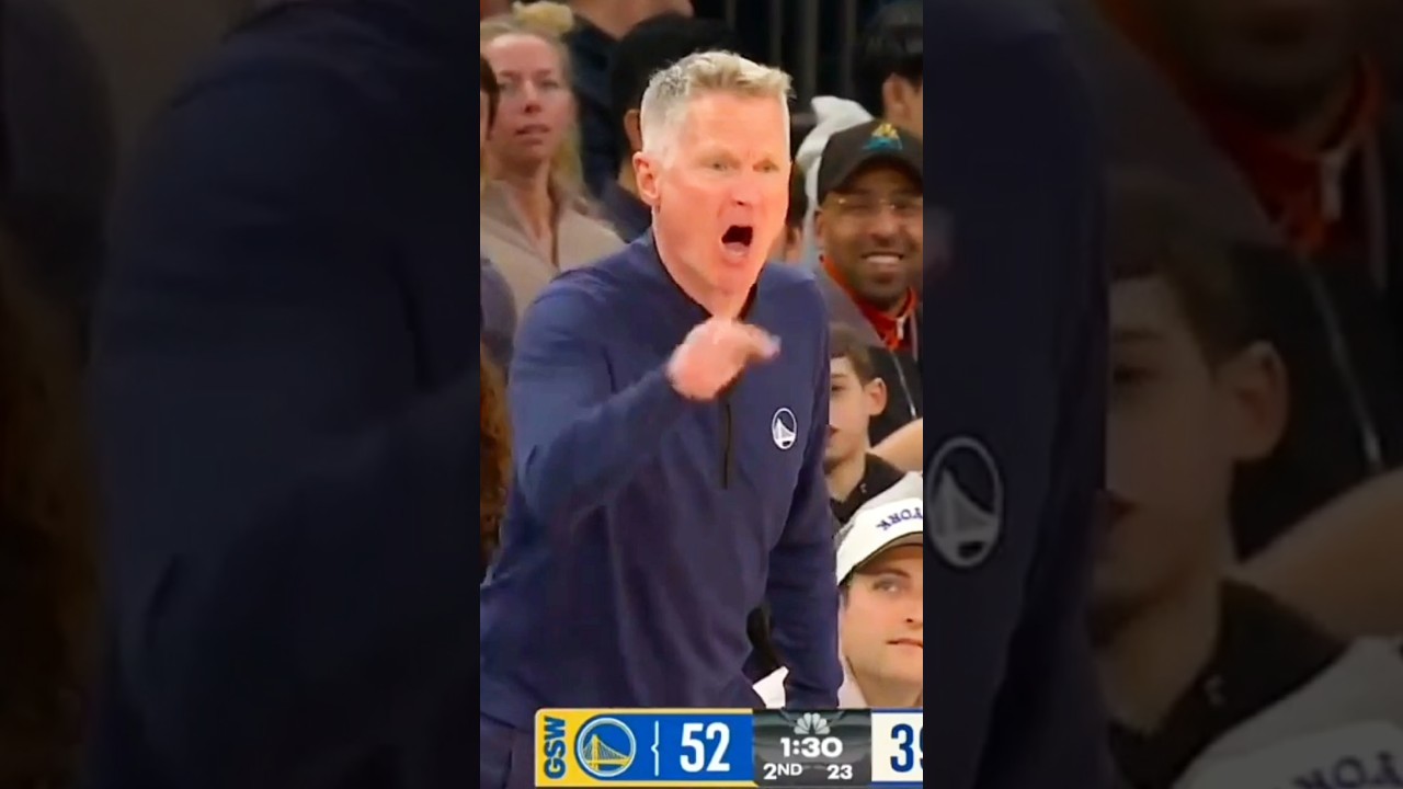 WTF WAS THAT!? Steve Kerr furious at Will Richard for this costly turnover against the Knicks!