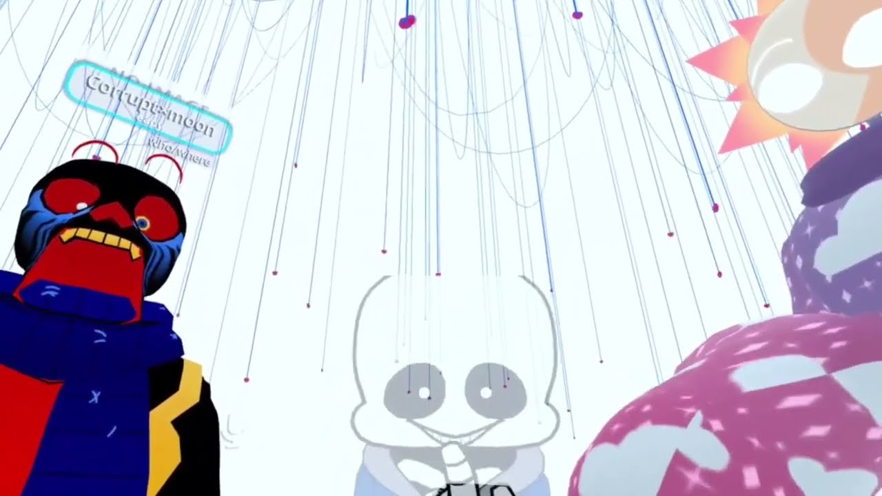 Twice/mcdonald sans finds error sans in VRchat(GONE WRONG)