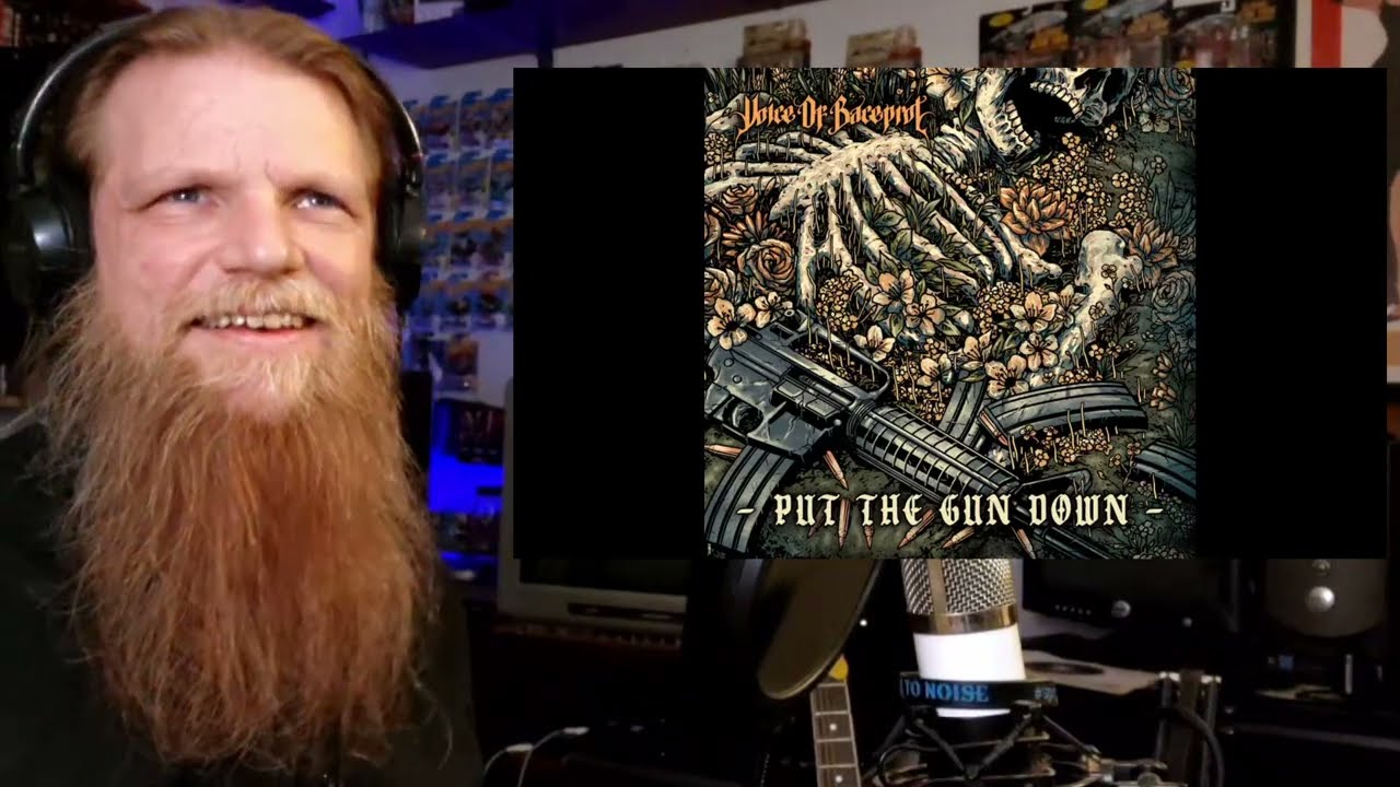 VOICE OF BACEPROT - Put The Gun Down REACTION | Metal Head DJ Reacts