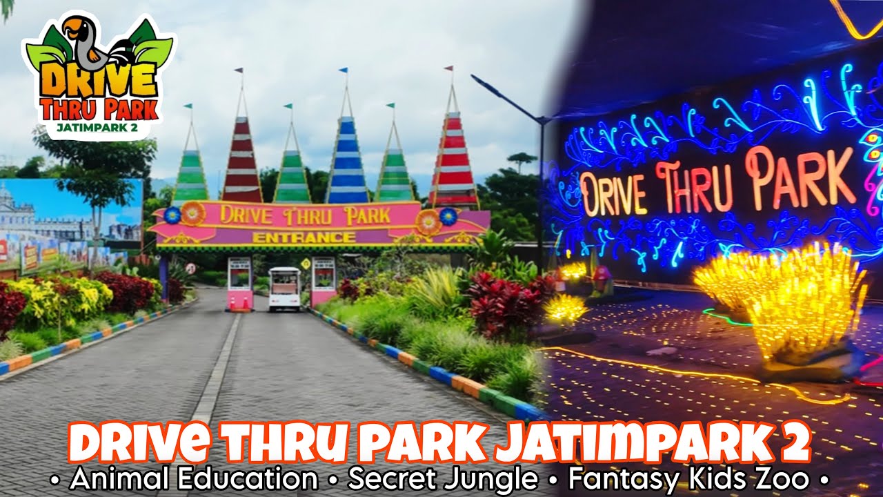 DRIVE THRU PARK JATIM PARK 2 !! REVIEW LENGKAP TERBARU 2026 DRIVE THRU SAFARI WISATA KOTA BATU