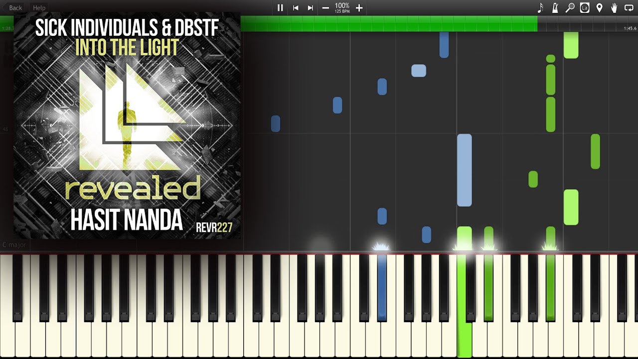 SICK INDIVIDUALS & DBSTF - Into The Light [PIANO TUTORIAL]