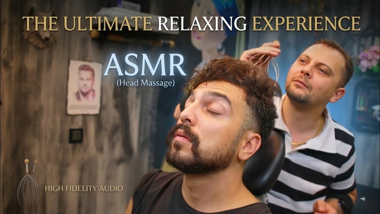 FACE MASSAGE | HEAD MASSAGE Asmr For Sleep Relief