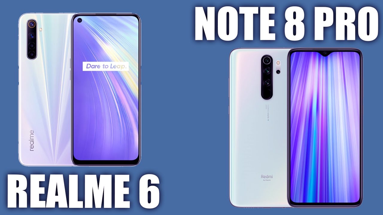 Realme 6 vs Xiaomi Redmi Note 8 Pro. Сравниваем!
