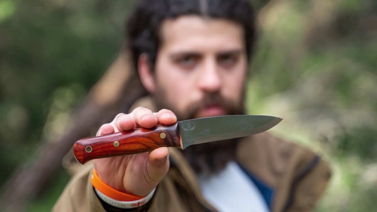 Il Coltello BushCraft PERFETTO - Unboxing & TEST - Jeo Tec 18