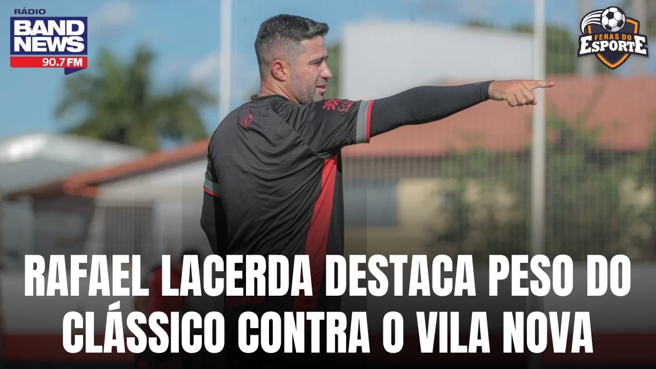 Confiante na classificação do Atlético-GO, Lacerda quer manter invencibilidade em clássicos