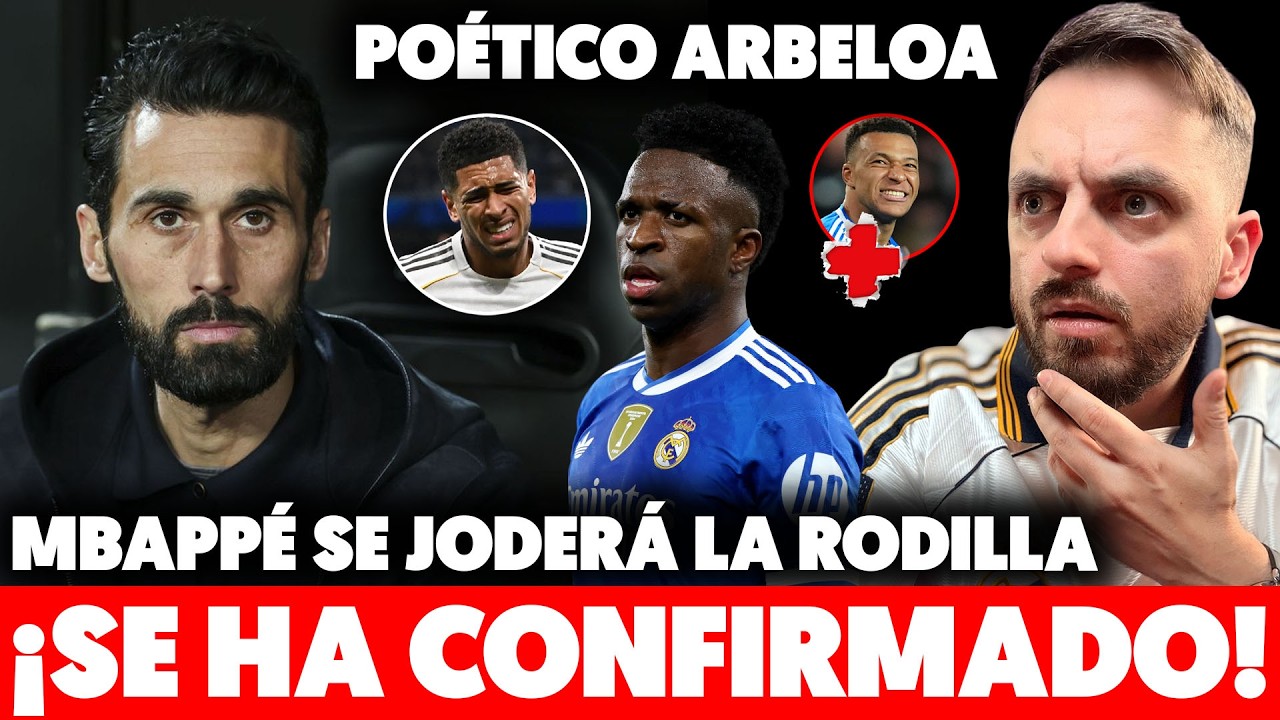 😡¡MBAPPÉ SE VA A REVENTAR FORZANDO! · ARBELOA POETA POR BELLINGHAM · DEFENSA TOTAL a VINICIUS