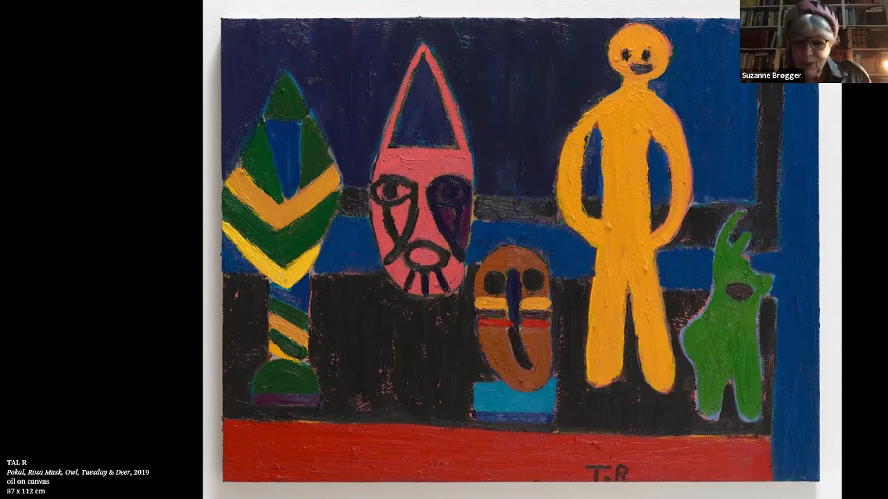 Drawing a line & making a sign: Tal R and Suzanne Brøgger in conversation